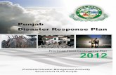 Punjab Disaster Response Plan 2012
