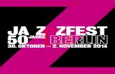 Magazin Jazzfest Berlin 2014