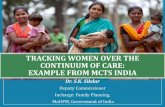 tracking women over the continuum of care: example from mcts india