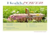 HealthPOWER! Prevention News - Summer 2016