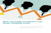 How sourcing excellence can lower hospital costs