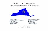 NYCLAC Report Standardization Project - November-2014 to March ...
