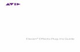 Eleven Effects Plug-Ins Guide - Avid.com
