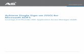 Achieve Single Sign-on (SSO) for Microsoft ADFS
