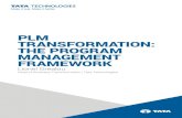 PLM TransforMaTion: The PrograM ManageMenT fraMework