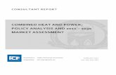 Combined Heat and Power: 2011 - 2030 Market Assessment.