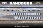 12-13, Soldier's Guide to Mountain Warfare