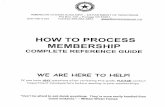 Membership Processing Guideline book