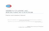 Shifa Clinical Research Center Policy Manual