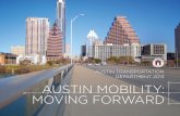 DepARtMent 2013 Austin Mobility: MoVinG FoRWARD