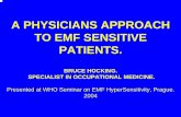 Differential Diagnosis of EMF Sensitivity