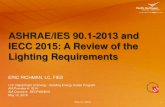 ASHRAE/IES 90.1-2013 and IECC 2015: A Review of the Lighting ...