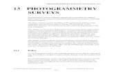 Chapter 13 Photogrammetry Surveys