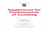 Fundamentals of Coaching Lesson Plans
