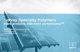 Solvay Specialty Polymers More Products with More ...