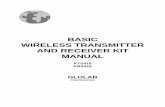 basic wireless transmitter and receiver kit