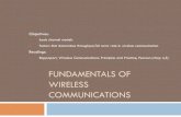 FUNDAMENTALS OF WIRELESS COMMUNICATIONS