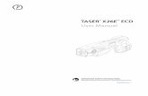 TASER X26E ECD User Manual - prismic