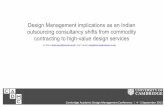 Design Management implications as an Indian outsourcing ...