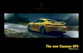 The new Cayman GT4 - Porsche.dk