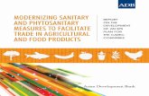 Modernizing Sanitary and Phytosanitary Measures to Facilitate ...