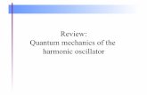 Review: Quantum mechanics of the harmonic oscillator