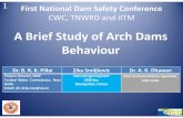 A Brief Study of Arch Dams Behaviour