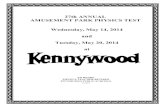Physics - Kennywood Physics Day Test