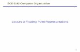 Lecture 3 Floating Point Representations