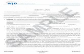 DEED OF LEASE