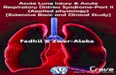 Acute Lung Injury & Acute Respiratory Distress Syndrome-Part II ...