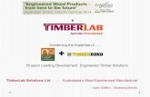 Presentation: Growing possibilities for engineered timber solutions