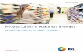 Private Label & National Brands: