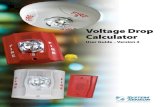 SYS9072.1 Voltage Drop Calculator Instructions