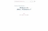 God in Christianity... What is His Nature? PDF
