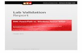 Informe de validación de Lab
