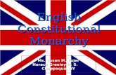 English Constitutional Monarchy PPT
