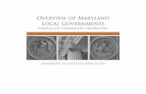 2016 - Overview of Maryland Local Governments - Finances and ...