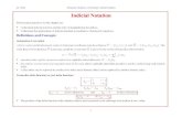 Chapter 8: Indicial Notation
