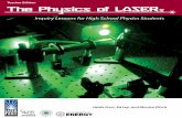 The Physics of Lasers: Teacher Edition