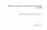 VMware Horizon Mirage Installation Guide - Horizon Mirage 4.2.3