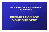 Preparation for Your Site Visit