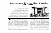 Lessons from the Panic of 1907