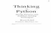 Thinking in Python