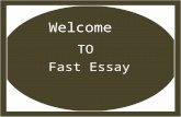 Fast Essay - Your Fast Academic Writing help