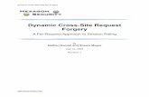 Dynamic Cross-Site Request Forgery