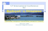 13th International Conference on Behçet's Disease