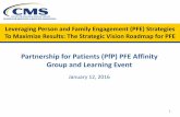 Leveraging Person and Family Engagement (PFE) Strategies To ...