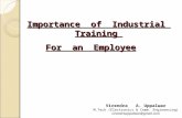 Importance of Industrial Training for an Employee