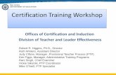 Licensing Code Amendments Regional Training Workshops ...